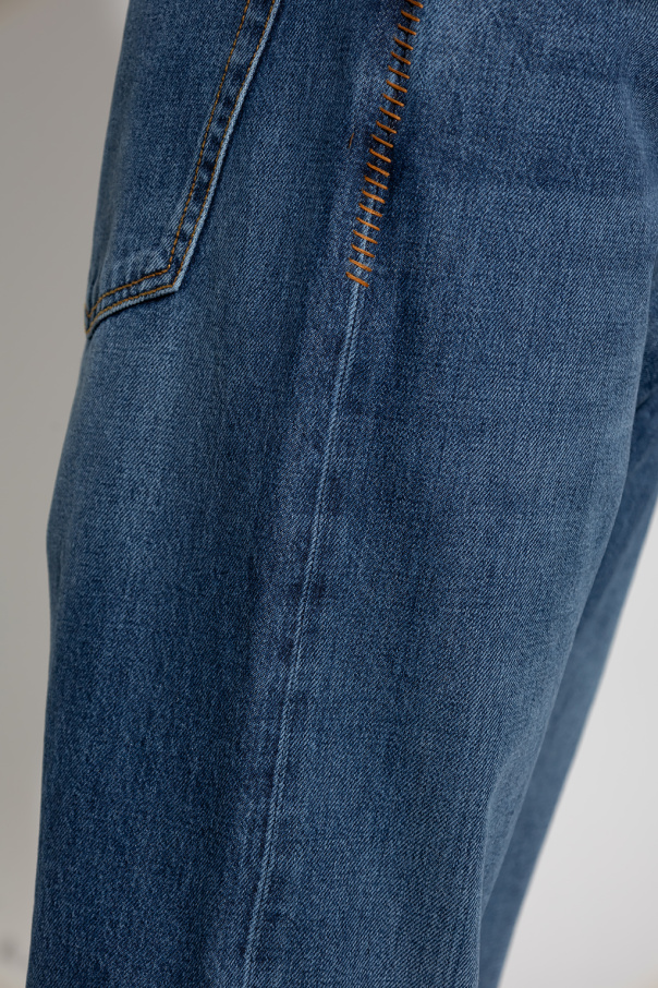 (関税・送料込) alexander mcqueen Jeans with logo detail ALEXANDER MCQUEEN - Jeans With Logo Alexander McQueen